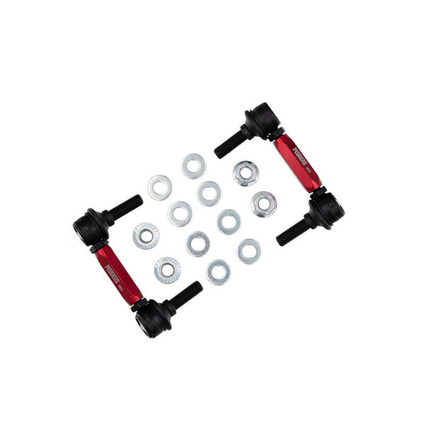 Pedders 08-09 Pontiac G8 / 14-17 Chevrolet SS 110-135mm Adjustable Rear Swaybar Endlink Kit - Bull Strap