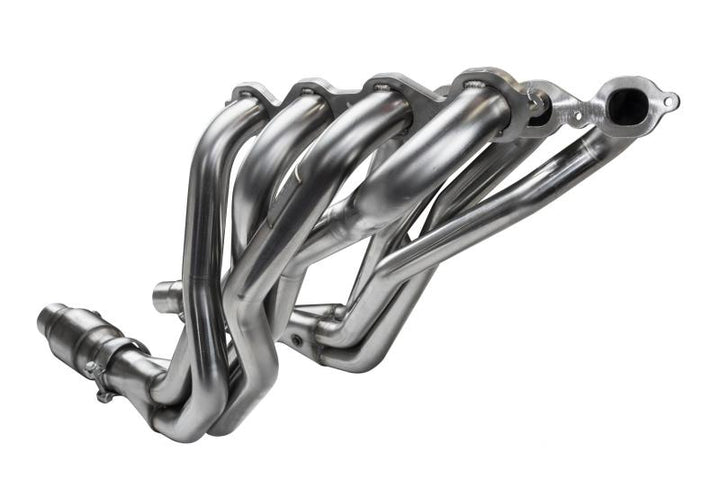 Kooks 2016+ Chevrolet Camaro SS 1 7/8in x 3in SS Longtube Headers w/ Green Catted Connection Pipes - Bull Strap