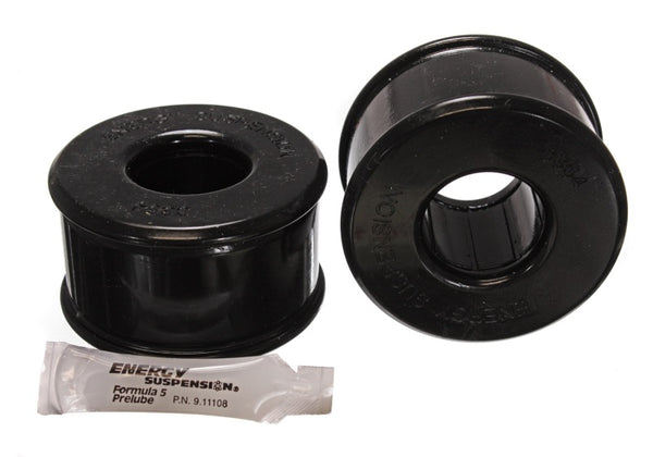 Energy Suspension 90-93 Acura Integra Black Rear Trailing Arm Bushing Set (Must reuse all metal part - Bull Strap