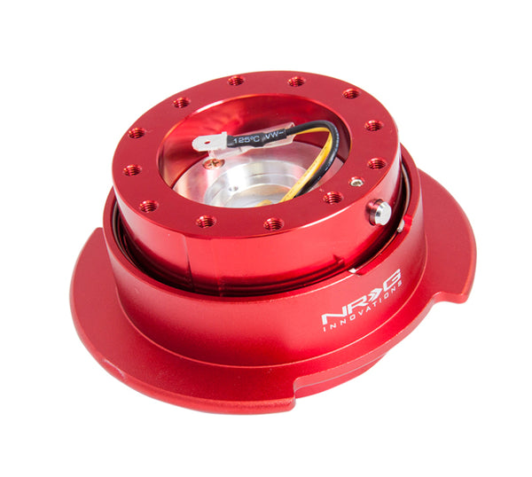 NRG Quick Release Kit Gen 2.5 - Red / Red Ring - Bull Strap