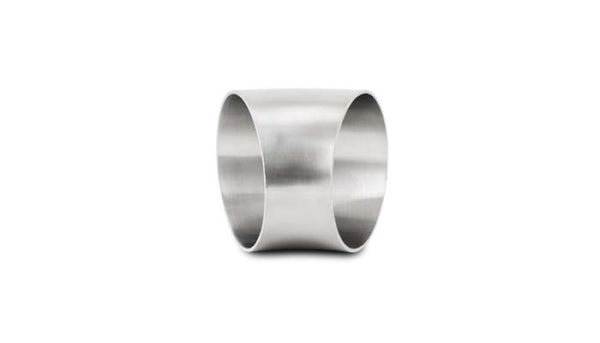 Vibrant 3in O.D. T304 SS 45 deg Mandrel Bend (3in Centerline Radius) - Bull Strap