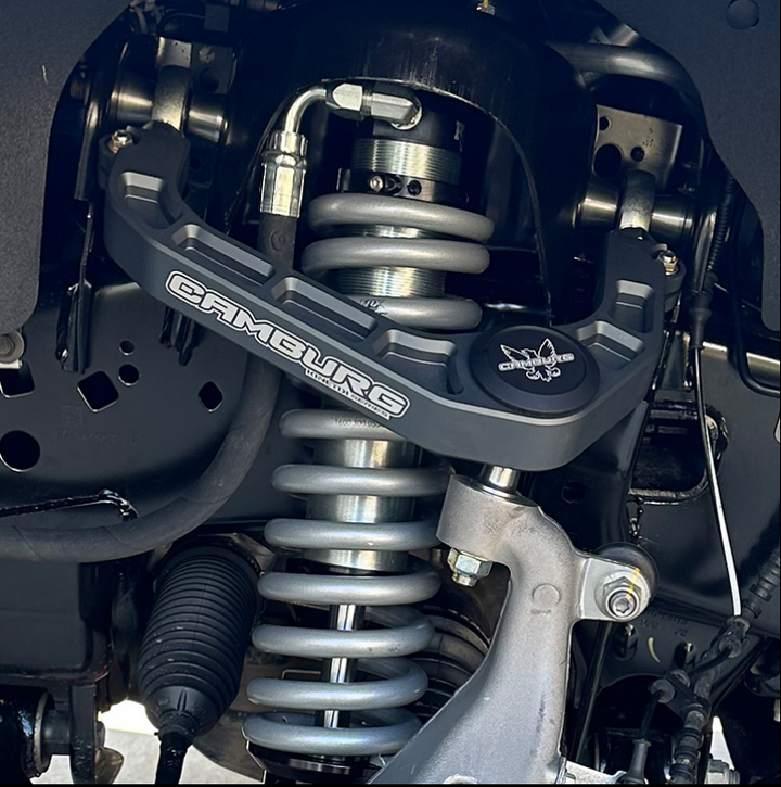 Camburg Ford F-150 2WD/4WD 21-23 KINETIK V2 Performance Billet Uniball Upper Arms - Bull Strap