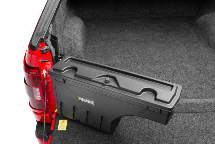 UnderCover 15-20 Ford F-150 Drivers Side SwingH1128-H1157 Case - Black Smooth - Bull Strap
