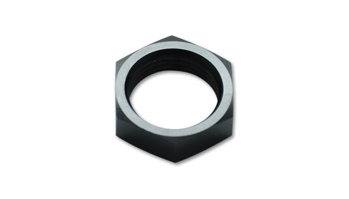 Vibrant -4AN Bulkhead Nut - Aluminum - Bull Strap