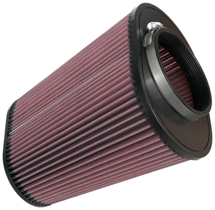K&N Universal Tapered Filter 4-1/2in Flange, 6-1/4in x 9-1/4in Base, 7in x 4.5in Top, 10in Height - Bull Strap