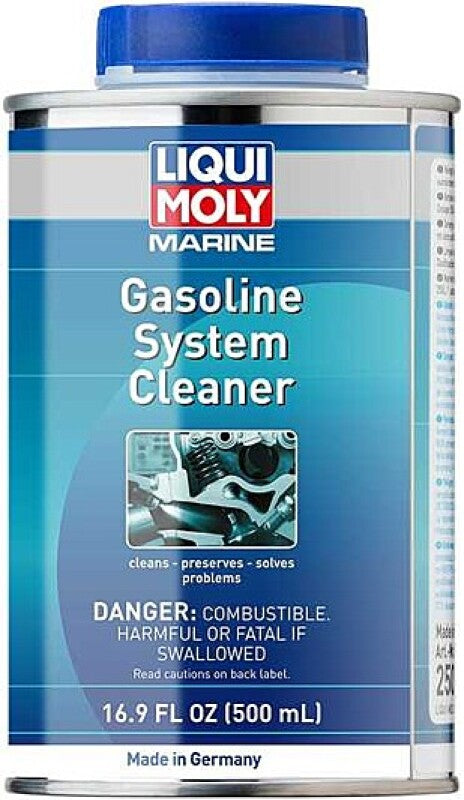 LIQUI MOLY 500ml Marine Gasoline System Cleaner - Bull Strap