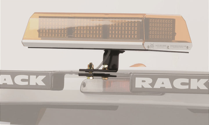 BackRack Light Bracket 16in x 7in Base Center Mount - Bull Strap