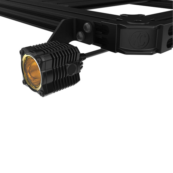 KC HiLiTES Platform One FE1 Rear Roof Rack Light Mounts (Does Not Include Rack) - Bull Strap