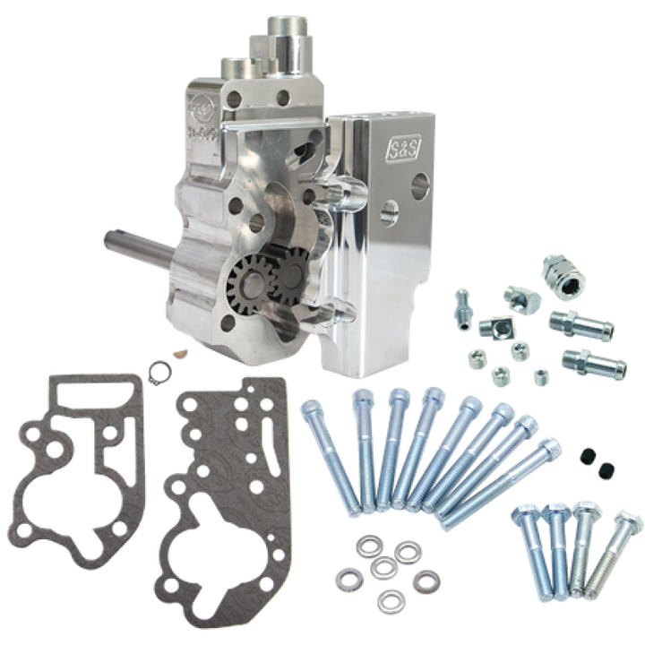 S&S Cycle 70-91 BT Billet Oil Pump Kit - Bull Strap