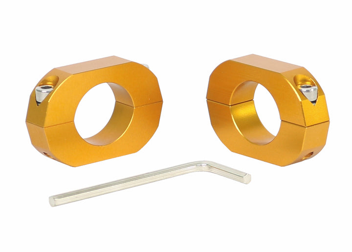 Whiteline Sway Bar Aluminum 21-22mm Lateral Lock Kits - Bull Strap