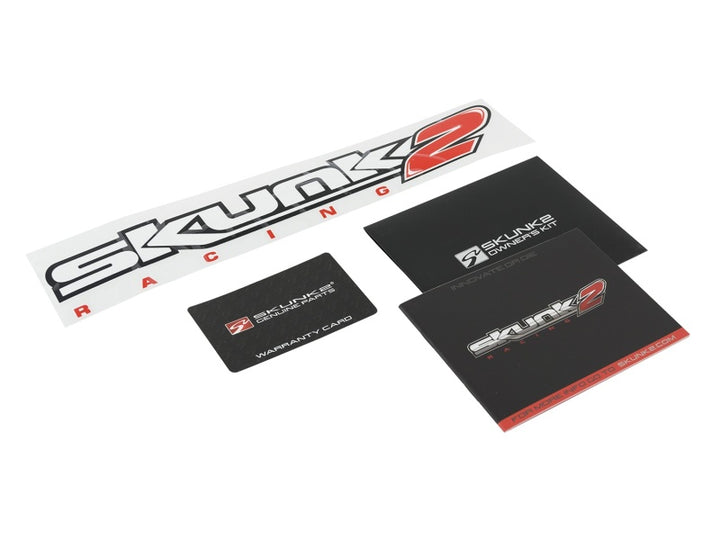 Skunk2 Honda/Acura EK Alpha Series Rear Lower Control Arm Set - Black - Bull Strap
