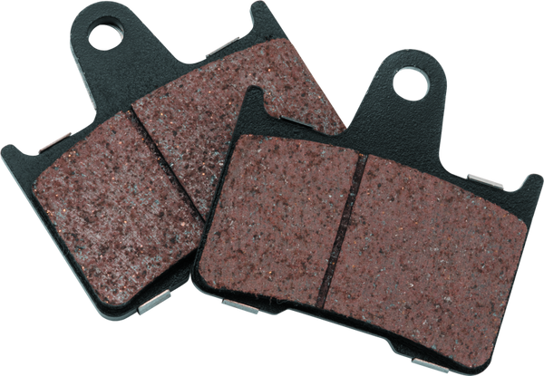 Twin Power 14-Up XL Organic Brake Pads Replaces H-D 41300053 Rear - Bull Strap