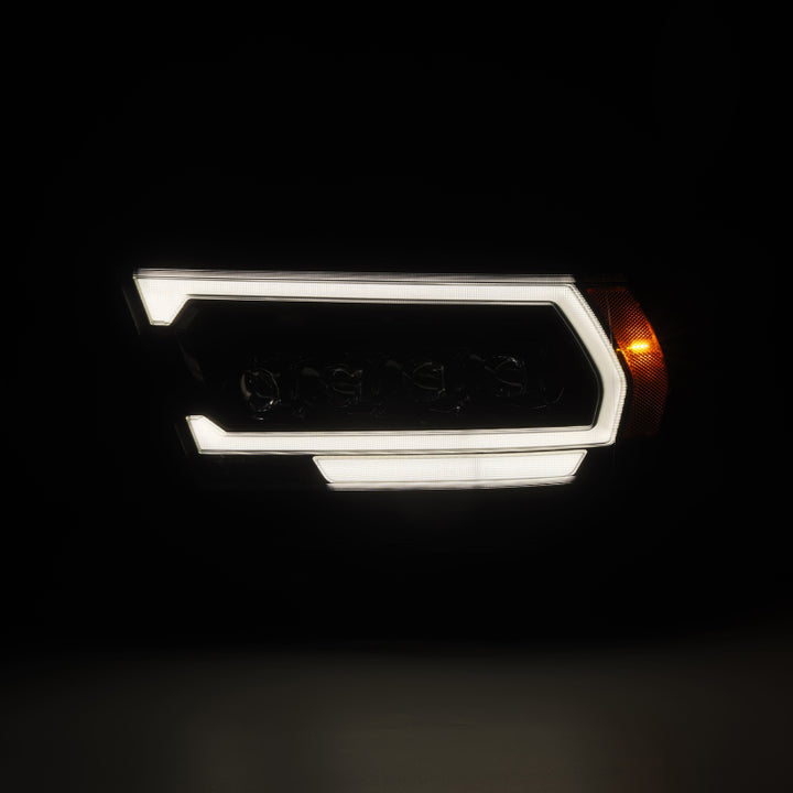 AlphaRex 19-23 Dodge Ram 1500 (No Clsc/Ltd/TRX) NOVA-Series LED Proj HL Alpha-Black (Converter Req.) - Bull Strap