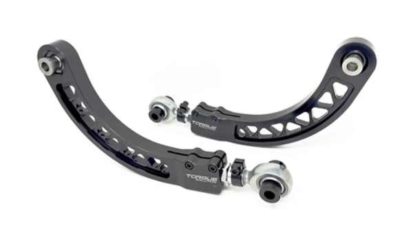 Torque Solution 16-24 Honda Civic / 17-24 Honda Civic Type-R Adjustable Rear Camber Arms - Bull Strap