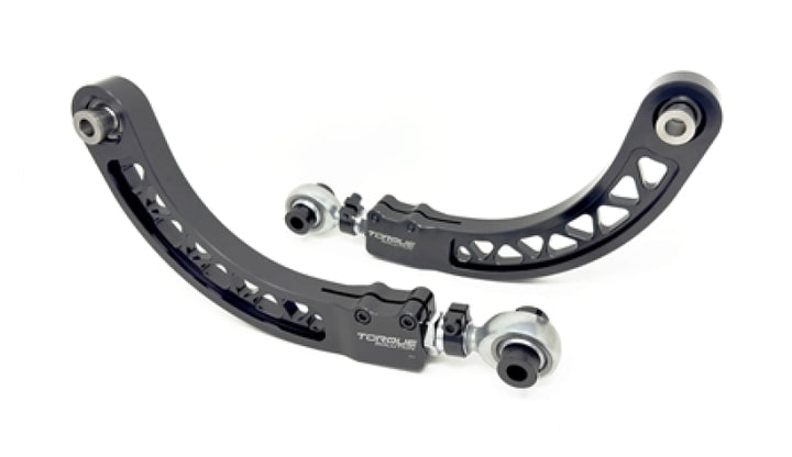 Torque Solution 16-24 Honda Civic / 17-24 Honda Civic Type-R Adjustable Rear Camber Arms - Bull Strap