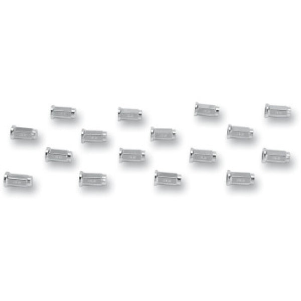 ITP Lug Nuts (Box) - 10mm Flat / 14mm Head - Chrome - Bull Strap