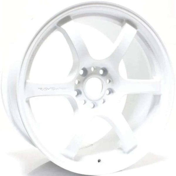 Gram Lights 57DR 18x9.5 +38 5-100 Ceramic Pearl Wheel (Min Order Qty 20) - Bull Strap