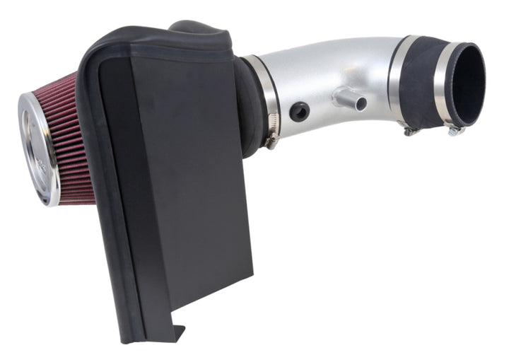 K&N 12-15 Jeep Grand Cherokee SRT 8 6.4L V8 High Flow Performance Intake Kit - Bull Strap