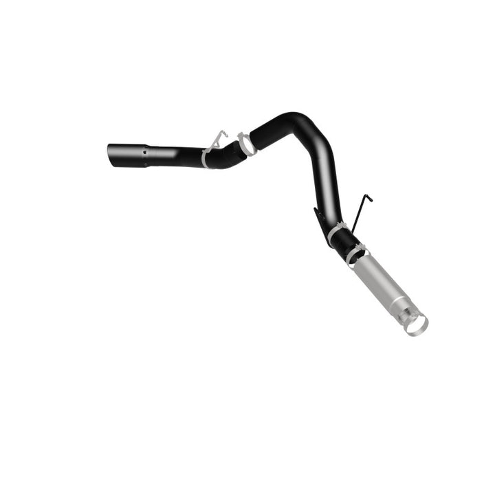 MagnaFlow 2020 Dodge Ram 3500 6.7L DPF-Back Black 5in Single Passenger Side Rear Exit - Bull Strap