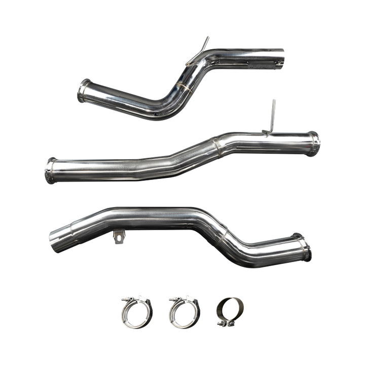 Injen 20-23 Toyota GR Supra 3.0L Turbo 6cyl SS Race Series Cat-Back Exhaust - Bull Strap
