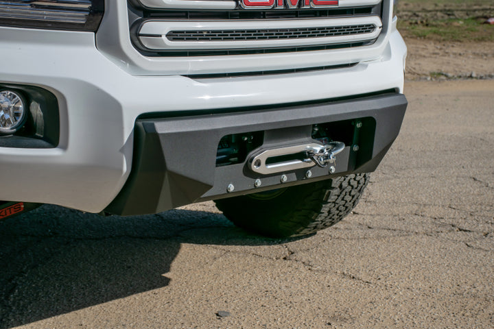 DV8 Offroad 2015+ GMC Canyon Front Skid Plate - Bull Strap