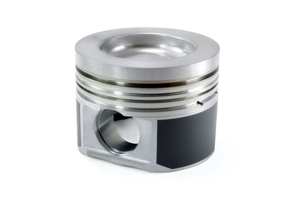 Mahle MS Piston Set Duramax 4.075in Bore 3.898in Stk 6.417in Rod 1.358 Pin -40.7cc 16.8 CR Set of 8 - Bull Strap