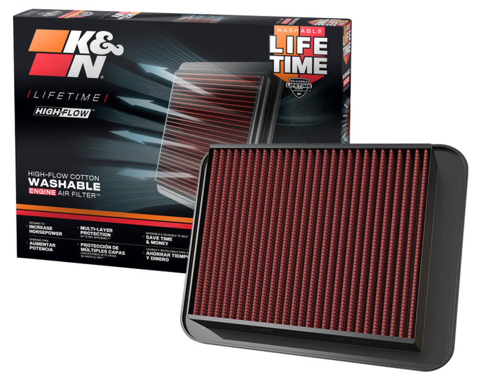 K&N IS300 Drop In Air Filter - Bull Strap
