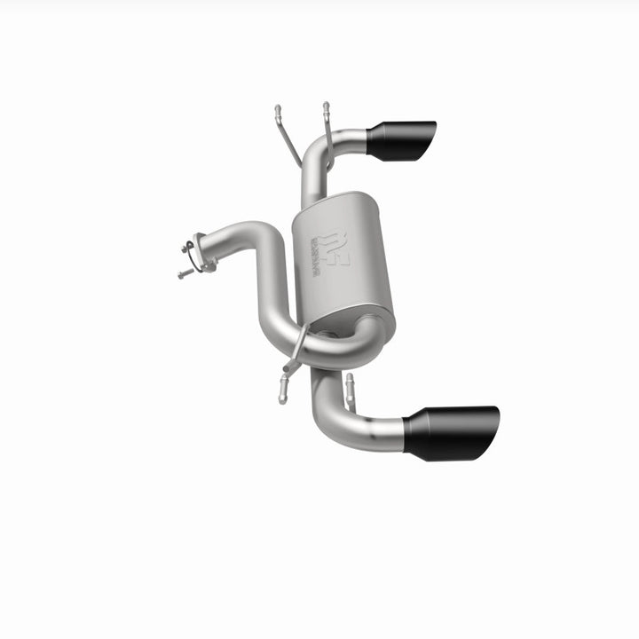 MagnaFlow 19-21 Mazda 3 2.5L 2.5in Pipe Dia Street Series Cat-Back Exhaust - Bull Strap
