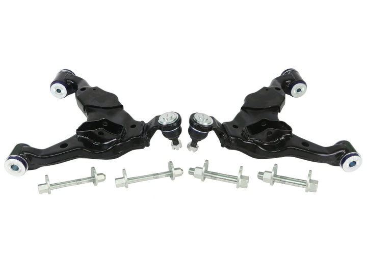 SuperPro 2003 Lexus GX470 Base Front Lower HD Lower Control Arm Kit - Bull Strap
