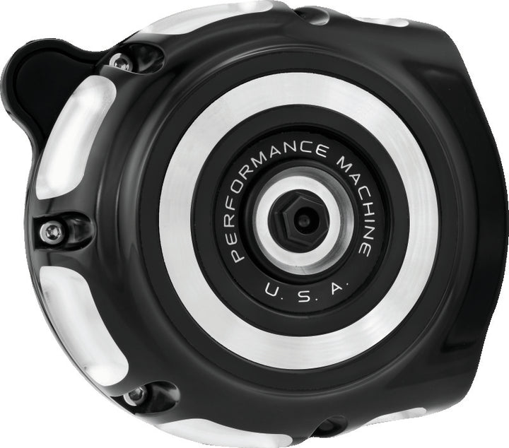 Performance Machine Vintage Air Cleaner - Contrast Cut - Bull Strap