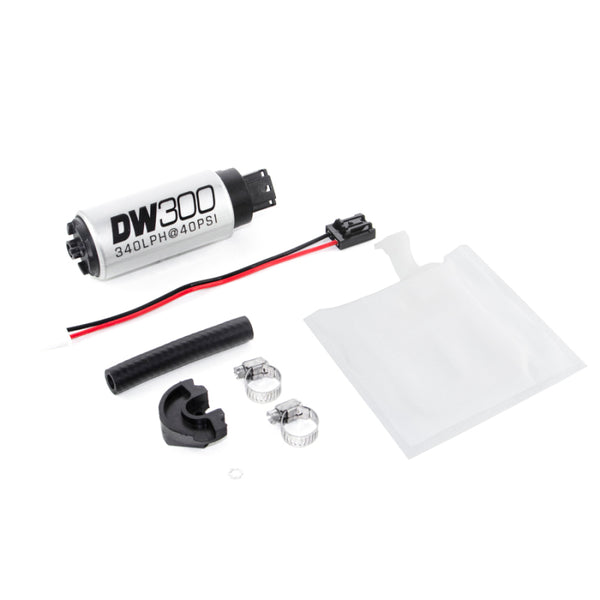 DeatschWerks 340 LPH In-Tank Fuel Pump w/ 02-07 WRX/STi / 93-07 Impreza / 90-07 Legacy Set Up Kit - Bull Strap