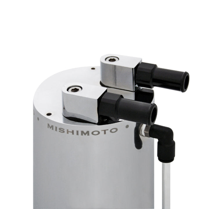 Mishimoto Large Aluminum Oil Catch Can - Bull Strap