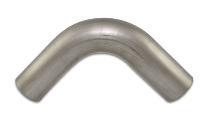 Vibrant 2.5in. O.D. Titanium 90 Degree Mandrel Bend Tube / 3in. CLR / 6in. Leg Length - Bull Strap