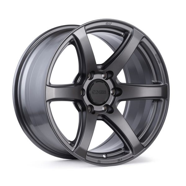 Enkei Cyclone 17x9 6x139.7 0mm Offset 106.1 Bore - Matte Gunmetal Wheel - Bull Strap