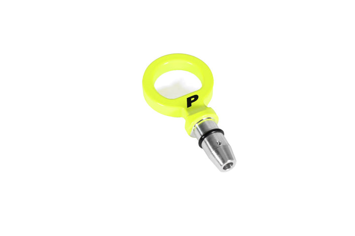PERRIN 15-25 Subaru WRX & 13-25 BRZ/FR-S/86/GR86 Dipstick Handle Loop Style - Neon Yellow - Bull Strap