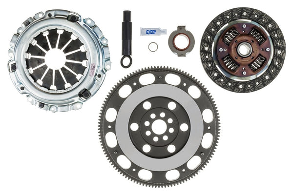 Exedy 02-06 Acura RSX Base Stage 1 Organic Clutch Incl. HF02 Lightweight Flywheell - Bull Strap