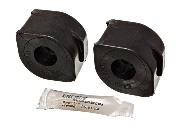 Energy Suspension 97-04 Chevy Corvette Black 23mm Front Sway Bar Frame Bushing Set - Bull Strap