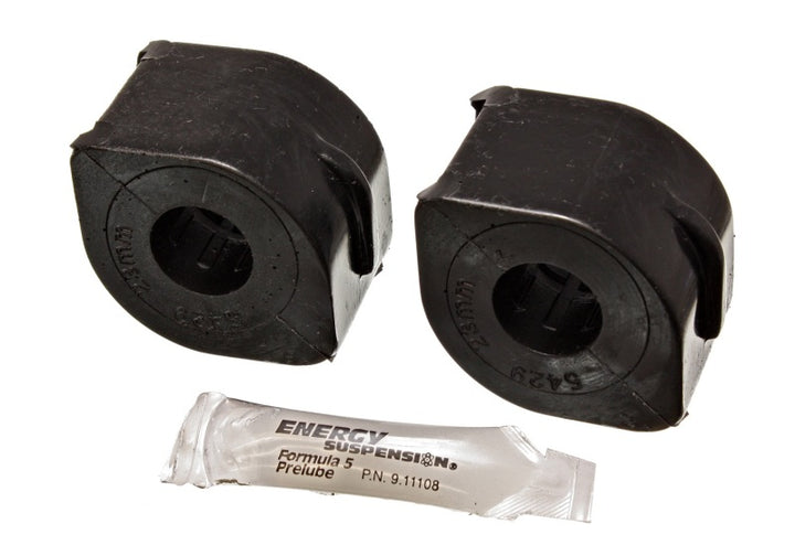 Energy Suspension 97-04 Chevy Corvette Black 23mm Front Sway Bar Frame Bushing Set - Bull Strap