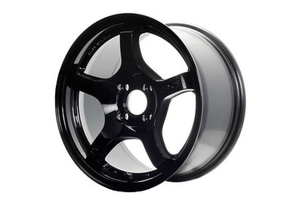 Gram Lights 57CR 19x9.5 +25 5x112 Glossy Black Wheel - Bull Strap