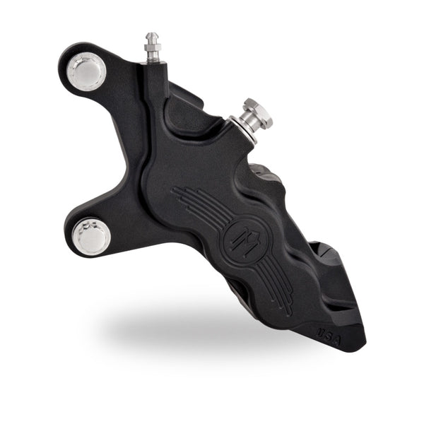 Performance Machine 00-21 HD Caliper 112x6B Left - For 11.5in Disc  - Black Ops - Bull Strap