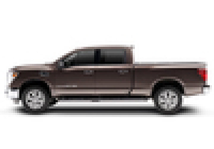 BAK 17-20 Nissan Titan 5ft 6in Bed BAKFlip MX4 Matte Finish - Bull Strap