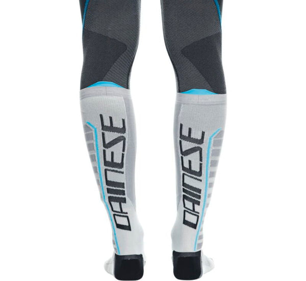 Dainese Dry Long Socks Black/Blue Size - 45/47 - Bull Strap