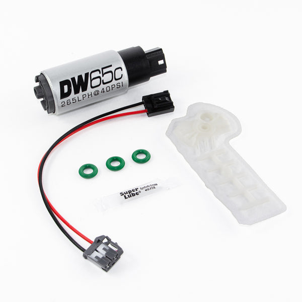 DeatschWerks 12+ Subaru BRZ/12+ Scion FRS / 15 WRX DW65C 265lph Compact In-Tank Fuel Pump - Bull Strap