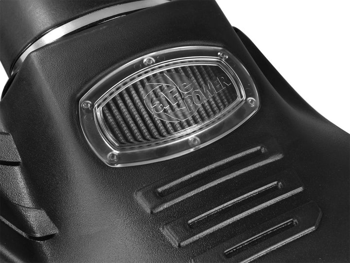 aFe Momentum GT Pro DRY S Intake System 2016 Ford F-150 EcoBoost V6-2.7L/3.5L (tt) - Bull Strap