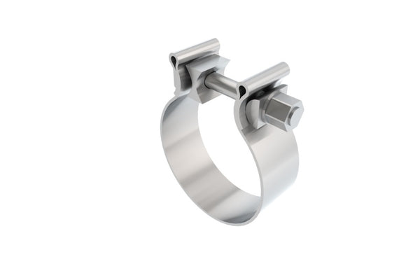 Borla Universal 3in Stainless Steel AccuSeal Clamps - Bull Strap