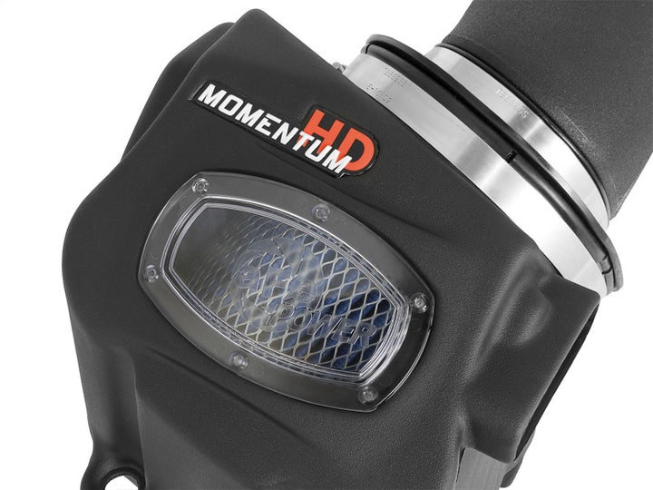 aFe Momentum GT Pro 5R Cold Air Intake System 2017 Ford Superduty V8-6.2L - Bull Strap