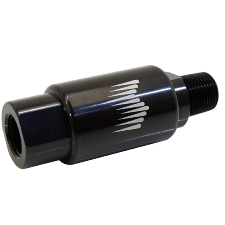 Snow Performance Billet 100 Micron Water Filter (Braided Lines Req. SNO-803-BRD) - Bull Strap