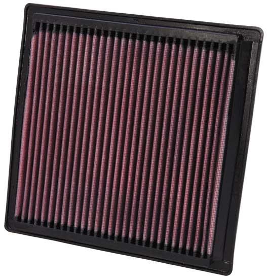 K&N Replacement Air Filter DODGE DURANGO 04-09 / CHRYSLER ASPEN 07-09 - Bull Strap
