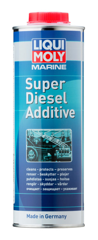 LIQUI MOLY 1L Marine Super Diesel Additive - Bull Strap