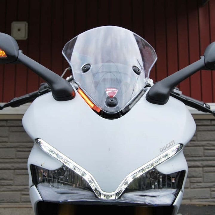 New Rage Cycles 17+ Ducati Supersport 939 Front Signals - Bull Strap